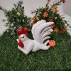 1pc Rooster Resin Statue, Roosters Ornaments, Poultry Models, Resin Crafts For Farmhouse Style Garden Yard Outdoor Decorations - Cock