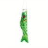 1pc, Carp Streamer, Digital Printing Carp Streamer, DIY Festival Carp, Spring Decor, Outdoor Decor, Garden Decoration - green