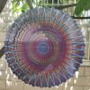 Creative 3D Kinetic Stainless Steel Wind Spinner Outdoor Garden Hanging Decoration Mandala Butterfly Design Wind Chime Spinner - Mandala1 - 30cm 12inc