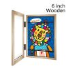 Children Art Frames Magnetic Front Open Changeable Kids Frametory for Poster Photo Drawing Paintings Pictures Display Home Decor - 10x15x2.9cm4 - 1pc
