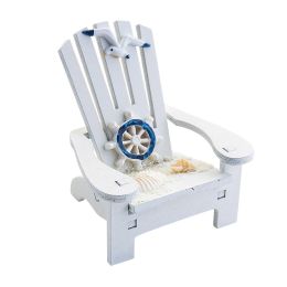 Beach Chair Home Decoration Creative Cute Ocean Beach Chair Ornament Wooden Craft Mini Miniature Kids Toy Decoraciâˆšâ‰¥n Hogar - C - China