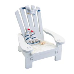 Beach Chair Home Decoration Creative Cute Ocean Beach Chair Ornament Wooden Craft Mini Miniature Kids Toy Decoraciâˆšâ‰¥n Hogar - D - China