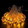 Halloween Lights String 20 LED 3M Pumpkin Lights - color5
