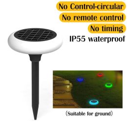 Solar Floating Pool Lights Waterproof Garden Solar Lighting 7 Colors Led Light Swimming Pool Light Garden Water Drift Lamp Decor - CN - No control-Gro