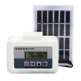 Smart Automatic Watering Timer Solar Energy Garden Drip Irrigation - White
