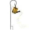Solar Watering Can Powered String Light Hollow LED Watering Can Light Garden Fairy Decoration  - Can String