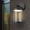 Inowel Lights Outdoor Wall Sconce Lantern Exterior IP65 Waterproof LED Wall Light Classic Wall Lamp Round Lighting 32333 - Grey
