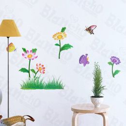 Garden Party - Wall Decals Stickers Appliques Home Decor - HEMU-LD-8065