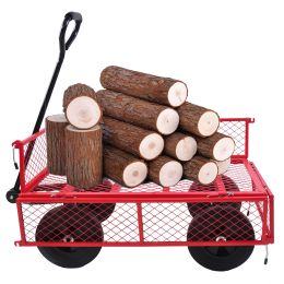 Tools cart Wagon Cart Garden cart trucks make it easier to transport firewood - as Pic