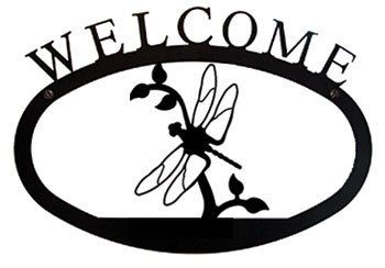 Dragonfly - Welcome Sign Large - WEL-71-L