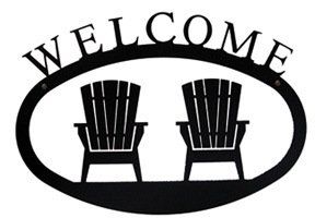 Adirondacks - Welcome Sign Small - WEL-119-S
