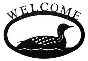 Loon - Welcome Sign Small - WEL-116-S
