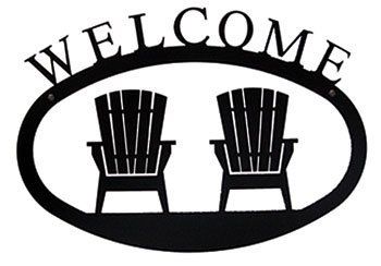 Adirondacks - Welcome Sign Large - WEL-119-L