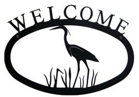 Heron - Welcome Sign Small - WEL-133-S