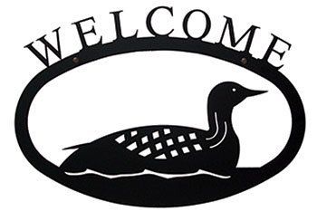 Loon - Welcome Sign Large - WEL-116-L