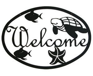 Ocean - Welcome Sign Medium - WEL-185