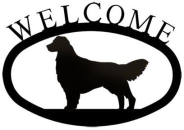 Retriever - Welcome Sign Small - WEL-237-S