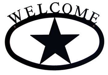 Star - Welcome Sign Large - WEL-45-L