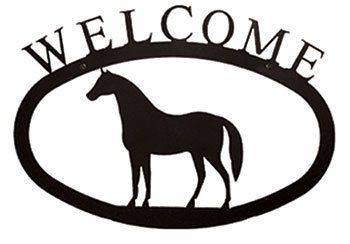 Horse - Welcome Sign Large - WEL-68-L