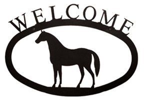 Horse - Welcome Sign Small - WEL-68-S