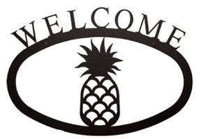 Pineapple - Welcome Sign Small - WEL-44-S
