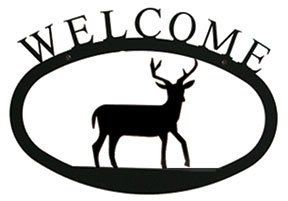 Deer Welcome Sign Sm - WEL-3-S
