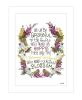 "Charming Garden" by House Fenway; Ready to Hang Framed Print; White Frame - as Pic