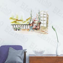 Garden Date - Large Wall Decals Stickers Appliques Home Decor - HEMU-XS-016