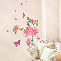 Spring Garden - Wall Decals Stickers Appliques Home Decor - HEMU-HL-1266