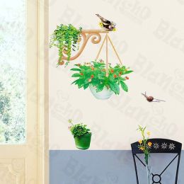 Ivy Garden - Large Wall Decals Stickers Appliques Home Decor - HEMU-HL-5613