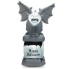 Happy Halloween Inflatable Spoof Ghost Yard Decoration With LED Lights - Grey - 8.2 FT