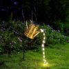 Solar Lights Outdoor Garden Path Light Hanging Lantern Waterproof Watering Can Antique Christmas Pathway Lights - Lantern