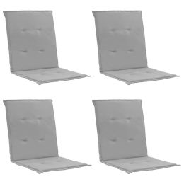 Garden Chair Cushions 4 pcs Gray 39.4"x19.7"x1.2" - Grey