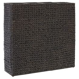 Garden Raised Bed with 4 Pots Water Hyacinth Black - Black