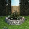 Hexagonal Gabion Raised Bed 78.7"x68.1"x15.7" - Silver