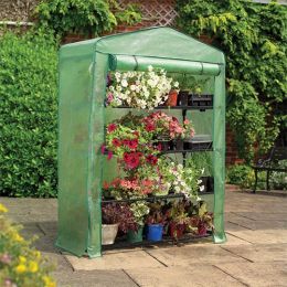 4 Tier Extra-Wide Growhouse Greenhouse - 7600