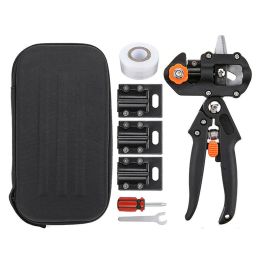Free shipping Garden Tree Nursery Grafting Pruning Tool Kit W/ Stems Pruner Shears & Film Tape - picture