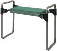 Bosonshop Multi-Functional Portable Garden Kneeler and Seat Foldable Protect Knee Garden Helper with Soft EVA Pad & Stable Handles Stools - Metal