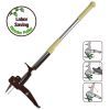 Gardtech 2021 New Stand Up Weed Puller;  4-Claws Manual Weeder Remover;  Labor Saving Dandelion Weed Removal Weeding Tool with 40-47 inch Adjustable L