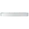 Garden Raised Bed 157.5"x31.5"x17.3" Galvanized Steel Silver - Silver