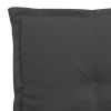 Garden Chair Cushions 2 pcs Anthracite 19.7"x19.7"x1.2" - Anthracite