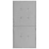 Garden Chair Cushions 4 pcs Gray 39.4"x19.7"x1.2" - Grey