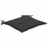 Garden Chair Cushions 4 pcs Anthracite 15.7"x15.7"x1.2" - Anthracite