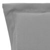 Garden Chair Cushions 2 pcs Gray 39.4"x19.7"x1.2" - Grey