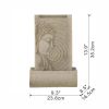 Indoor&Outdoor Water fountain Buddha design Polyresin Garden Lawn With LED Light - as Pic