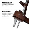 Gardtech 2021 New Stand Up Weed Puller;  4-Claws Manual Weeder Remover;  Labor Saving Dandelion Weed Removal Weeding Tool with 40-47 inch Adjustable L