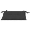 Garden Chair Cushions 2 pcs Anthracite 19.7"x19.7"x1.2" - Anthracite