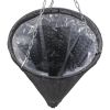 Hanging Flower Baskets 2 pcs Poly Rattan Black - Black