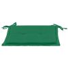 Garden Chair Cushions 4 pcs Green 15.7"x15.7"x1.2" - Green