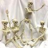 Halloween Skull Skeleton Ghost Bridegroom Bride Couple Human Skeleton Decoration Props - Color 1
